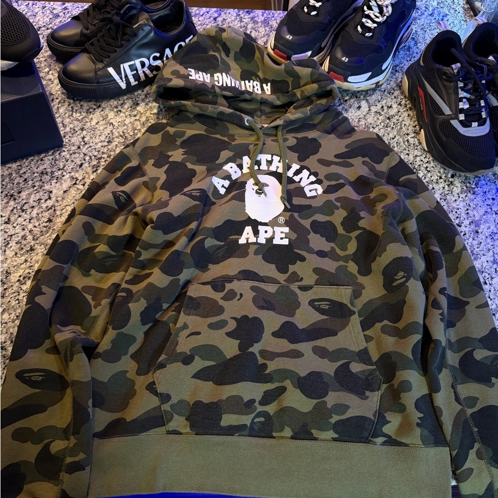 Bape Camo Pull Over